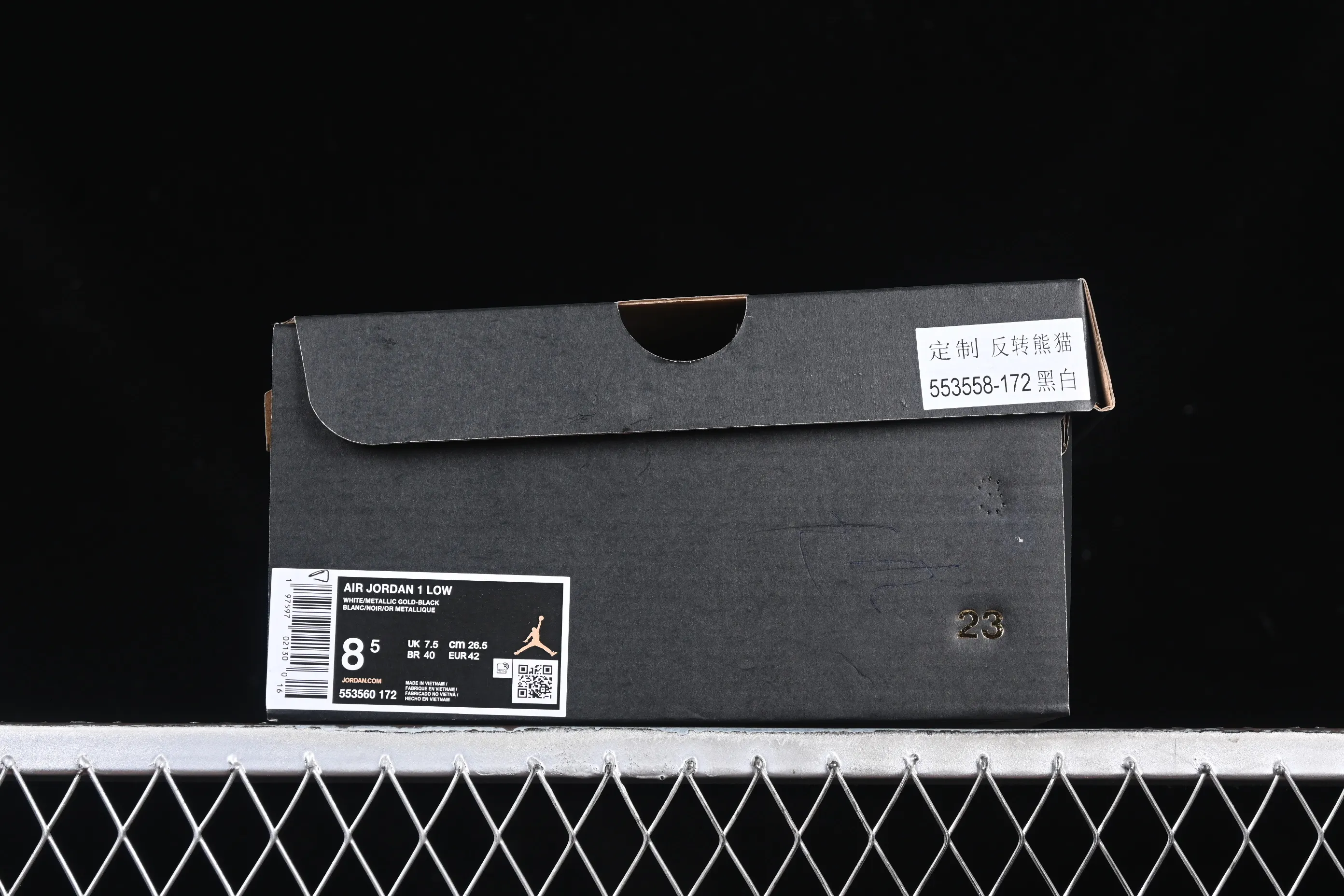All categories Air Jordan Jordan series basketball shoes Air Jordan 1 Low Air Jordan 1 Low AJ1 Joe 1 reverse panda low-top cultural basketball shoes 553560-172